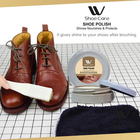 Shoe Polish Neutral | 1.69 fl oz | WBM SHOE CARE
